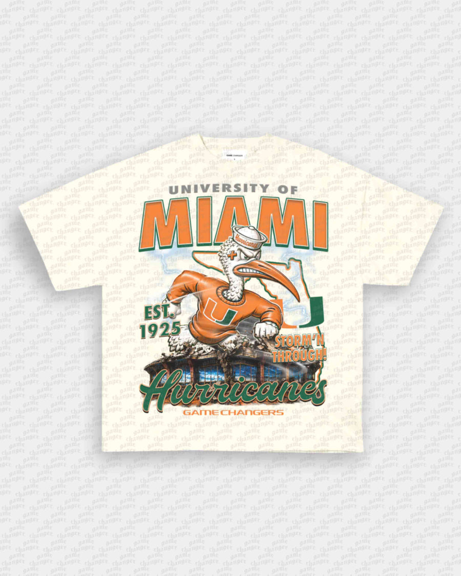 MIAMI FOOTBALL TEE - EcoBraces®
