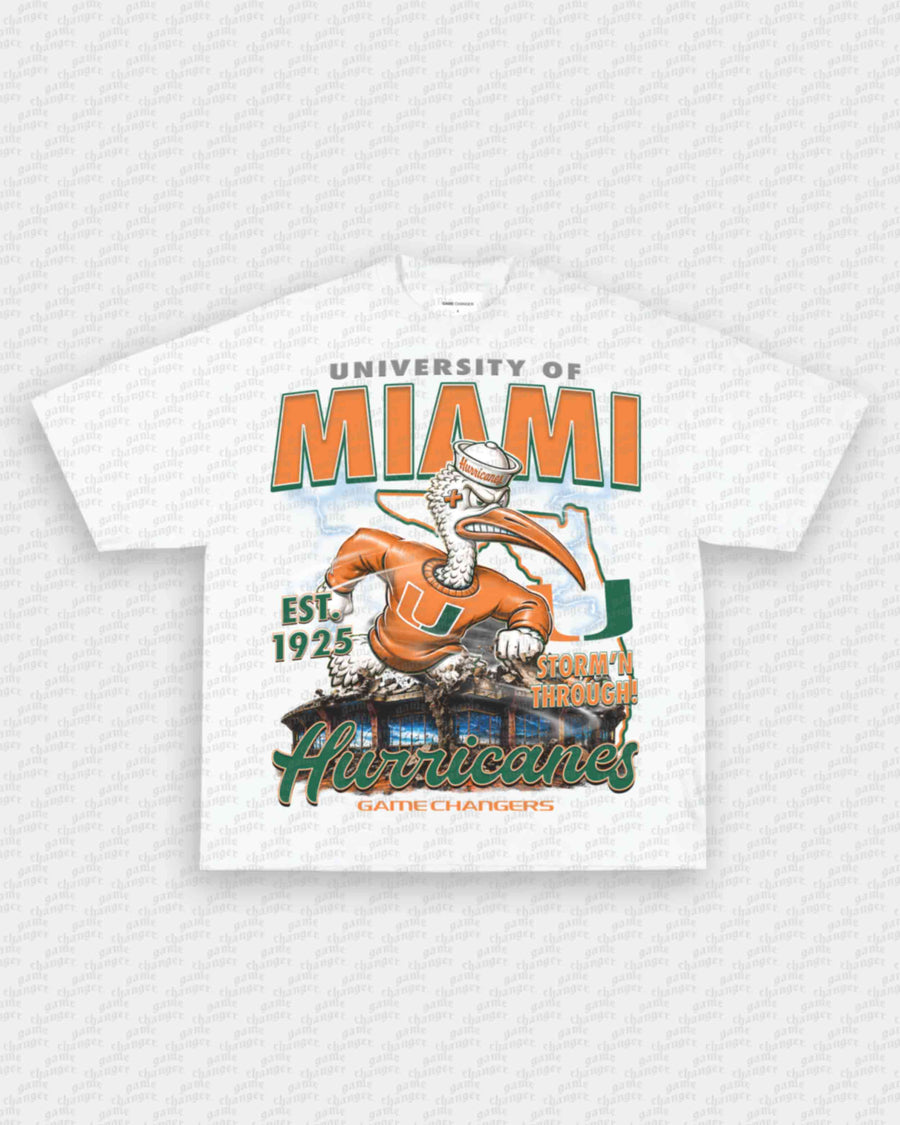 MIAMI FOOTBALL TEE - EcoBraces®