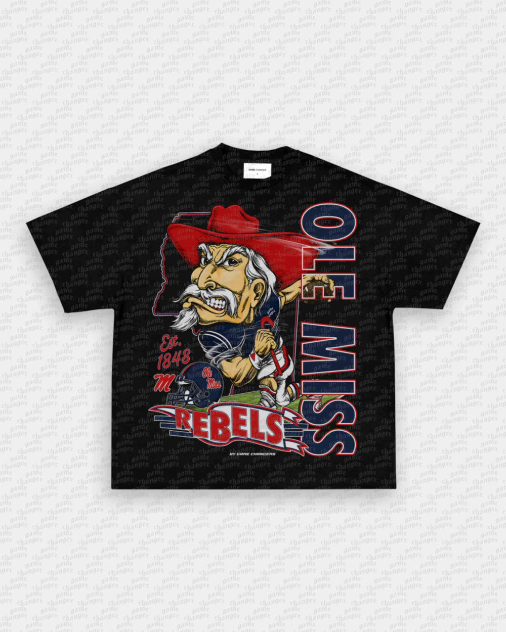 OLE MISS FOOTBALL TEE - EcoBraces®