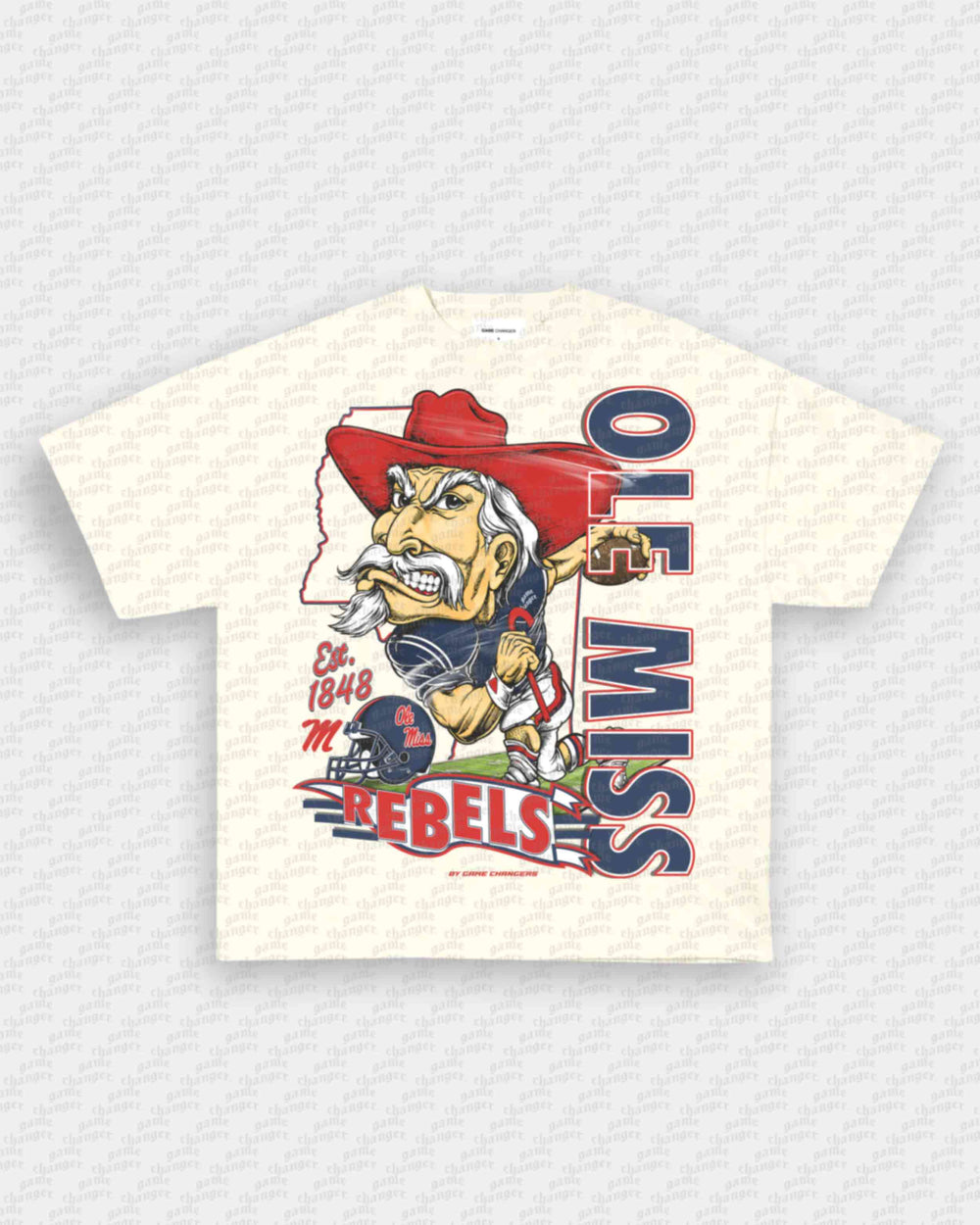 OLE MISS FOOTBALL TEE - EcoBraces®