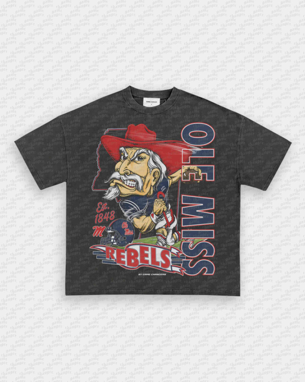 OLE MISS FOOTBALL TEE - EcoBraces®