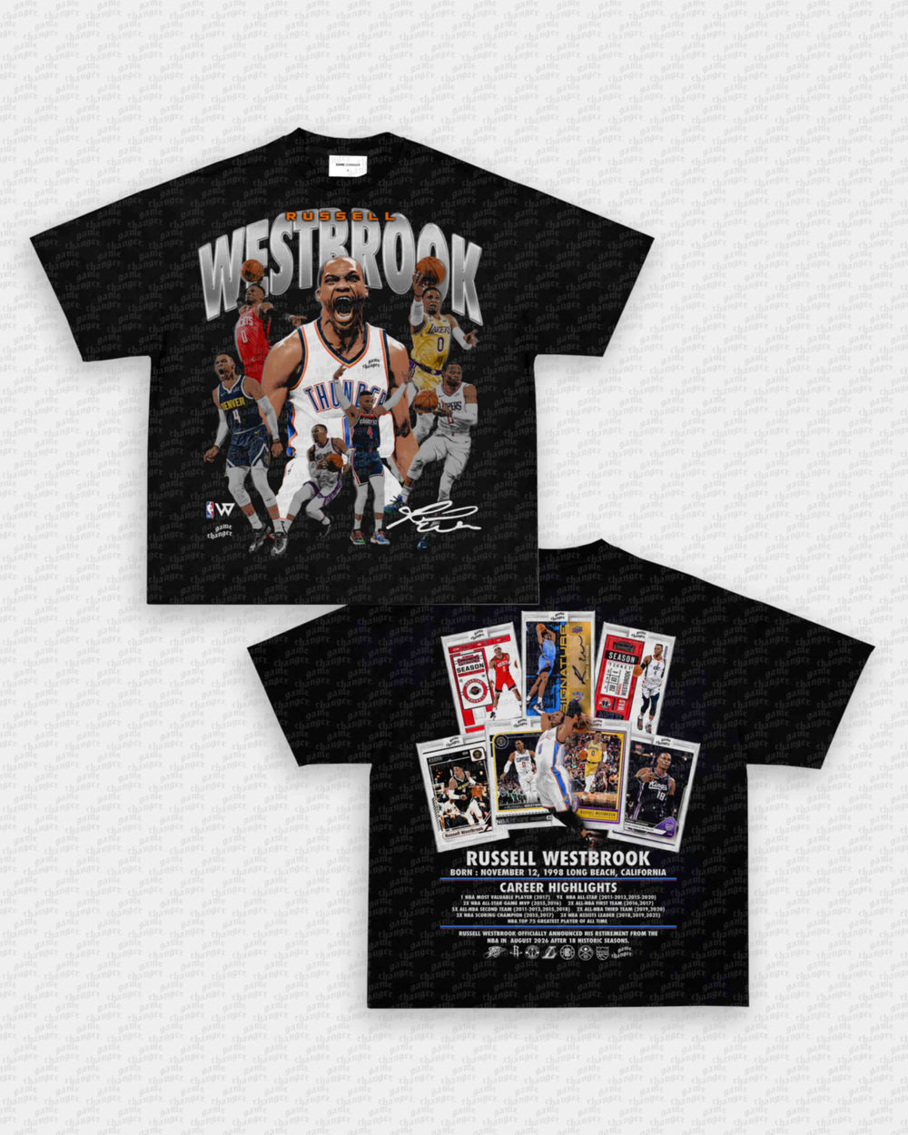 RUSSELL WESTBROOK TEE - [DS] - EcoBraces®