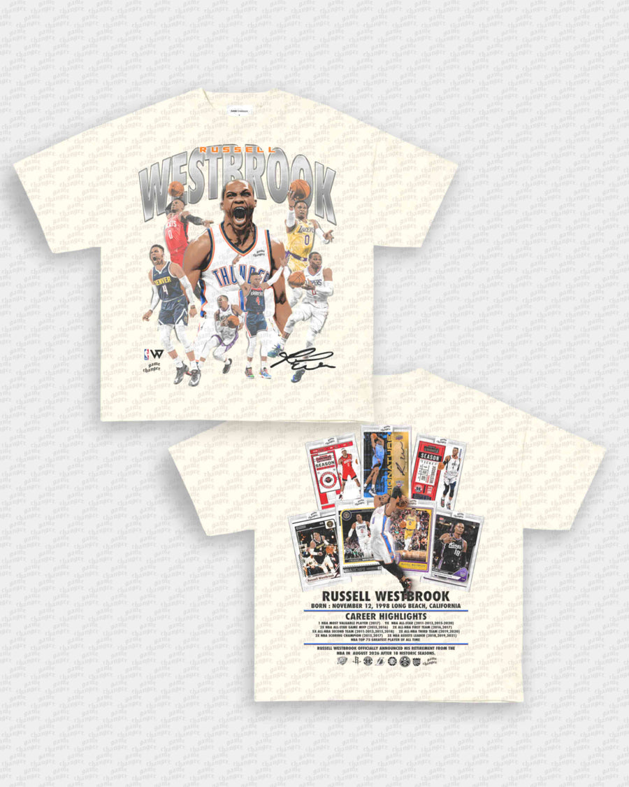 RUSSELL WESTBROOK TEE - [DS] - EcoBraces®