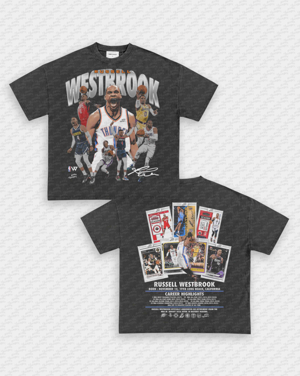 RUSSELL WESTBROOK TEE - [DS] - EcoBraces®