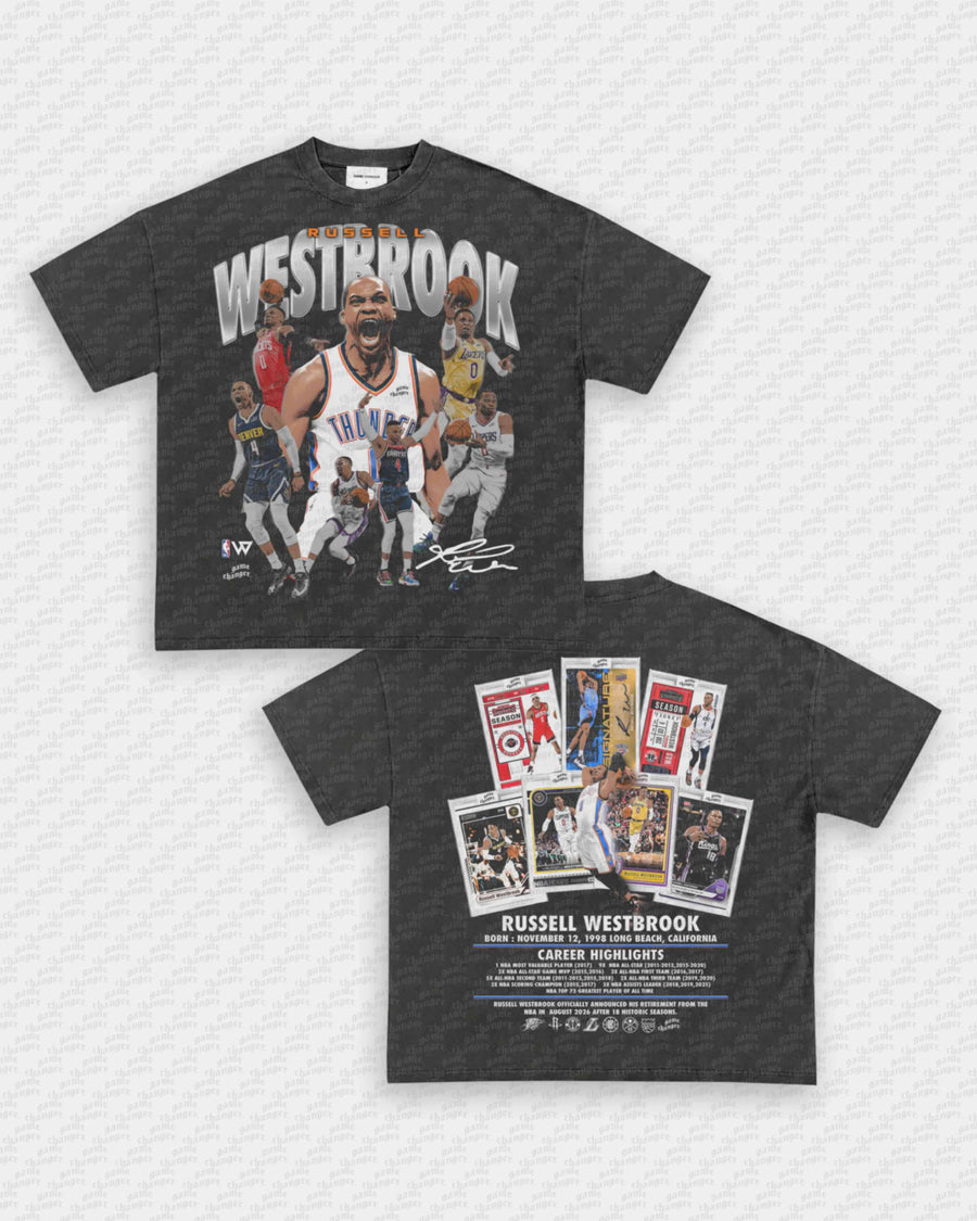 RUSSELL WESTBROOK TEE - [DS] - EcoBraces®