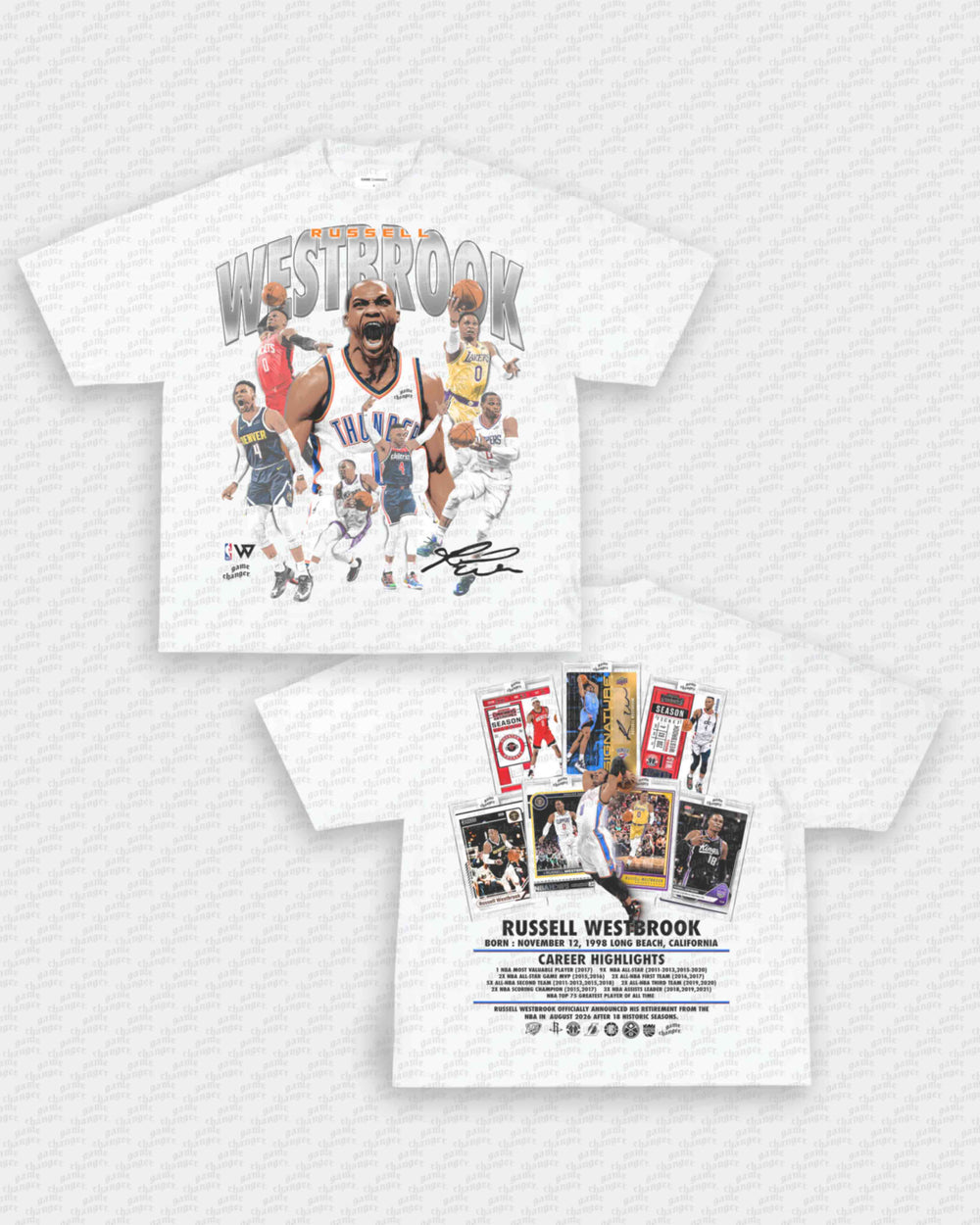 RUSSELL WESTBROOK TEE - [DS] - EcoBraces®