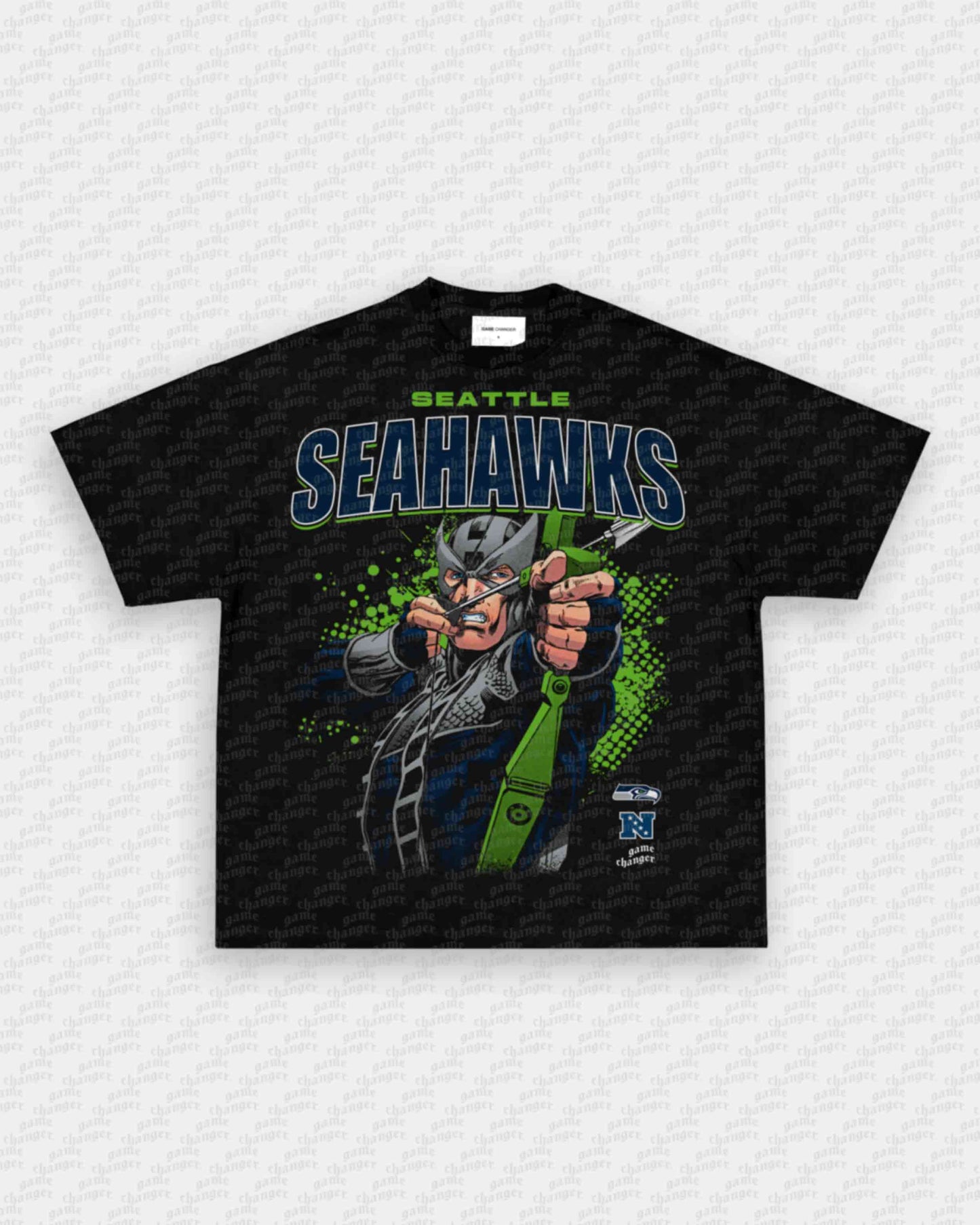 SEAHAWKS X HAWKEYE TEE