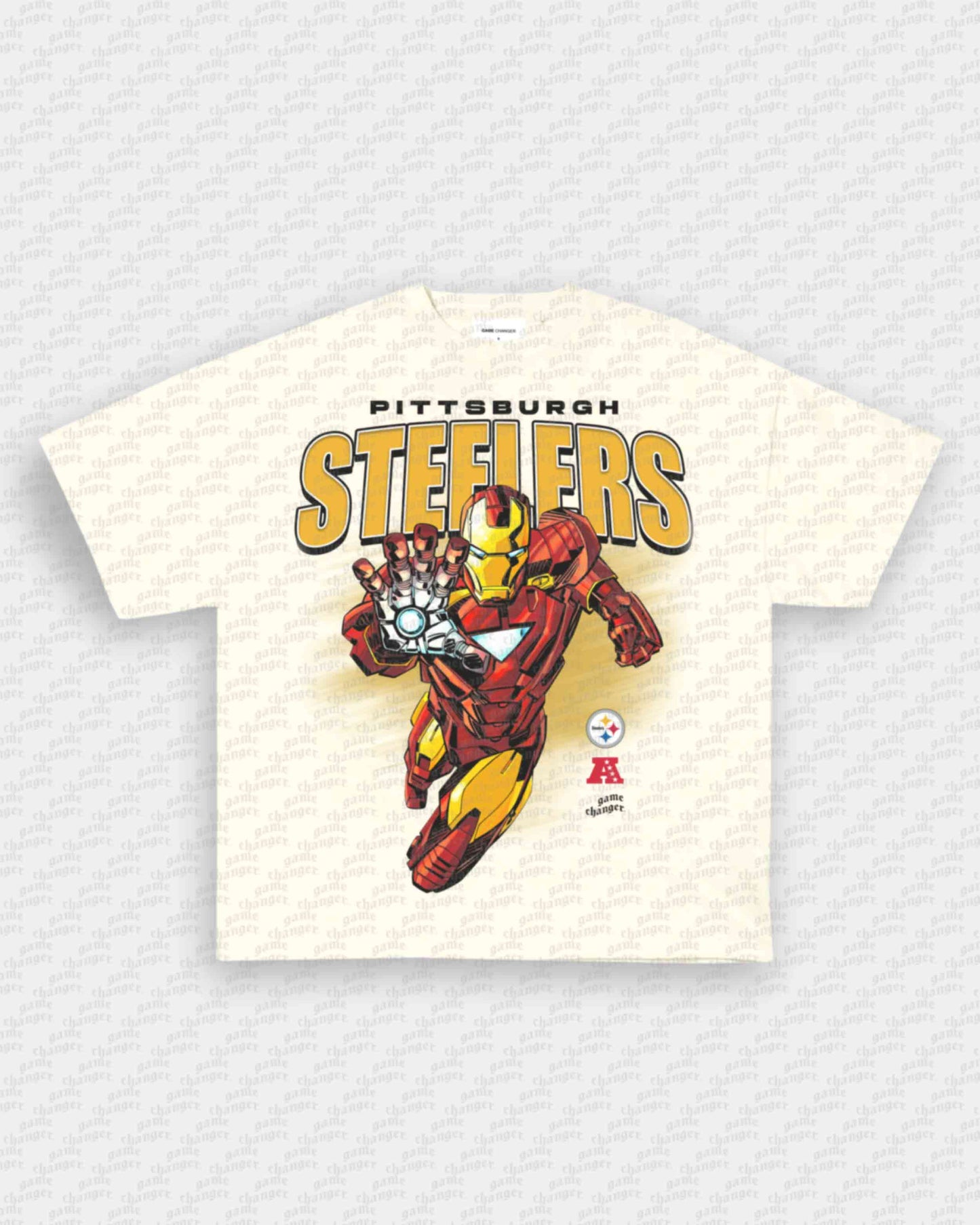 STEELERS X IRON MAN TEE
