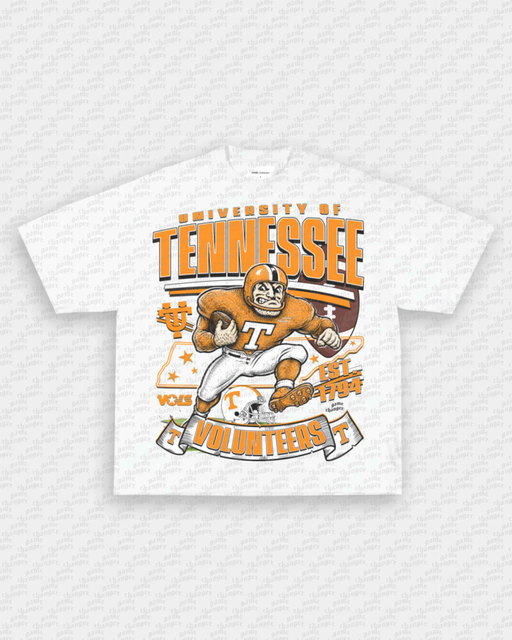 TENNESSEE FOOTBALL TEE - EcoBraces®