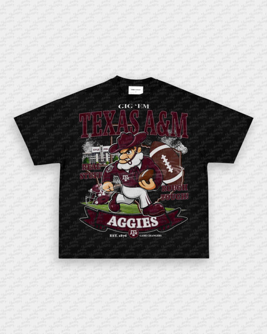 TEXAS A&M FOOTBALL TEE - EcoBraces®