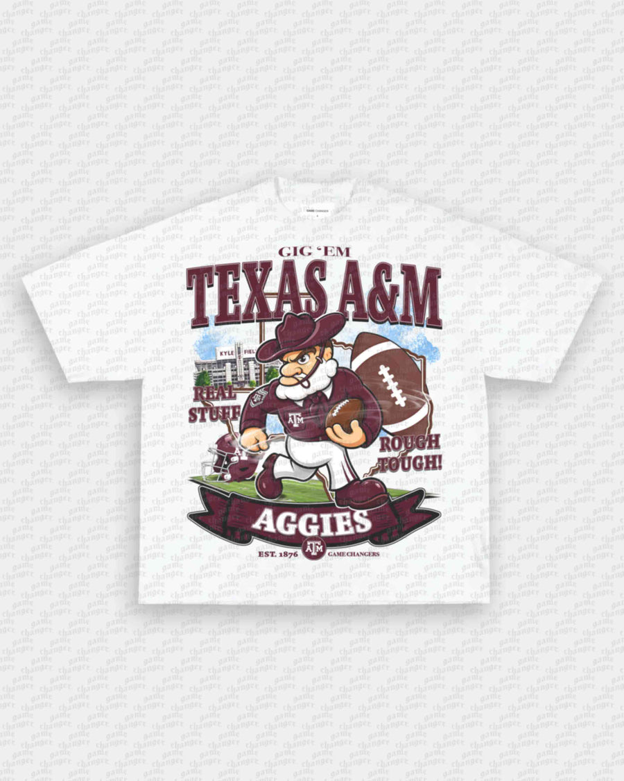 TEXAS A&M FOOTBALL TEE - EcoBraces®