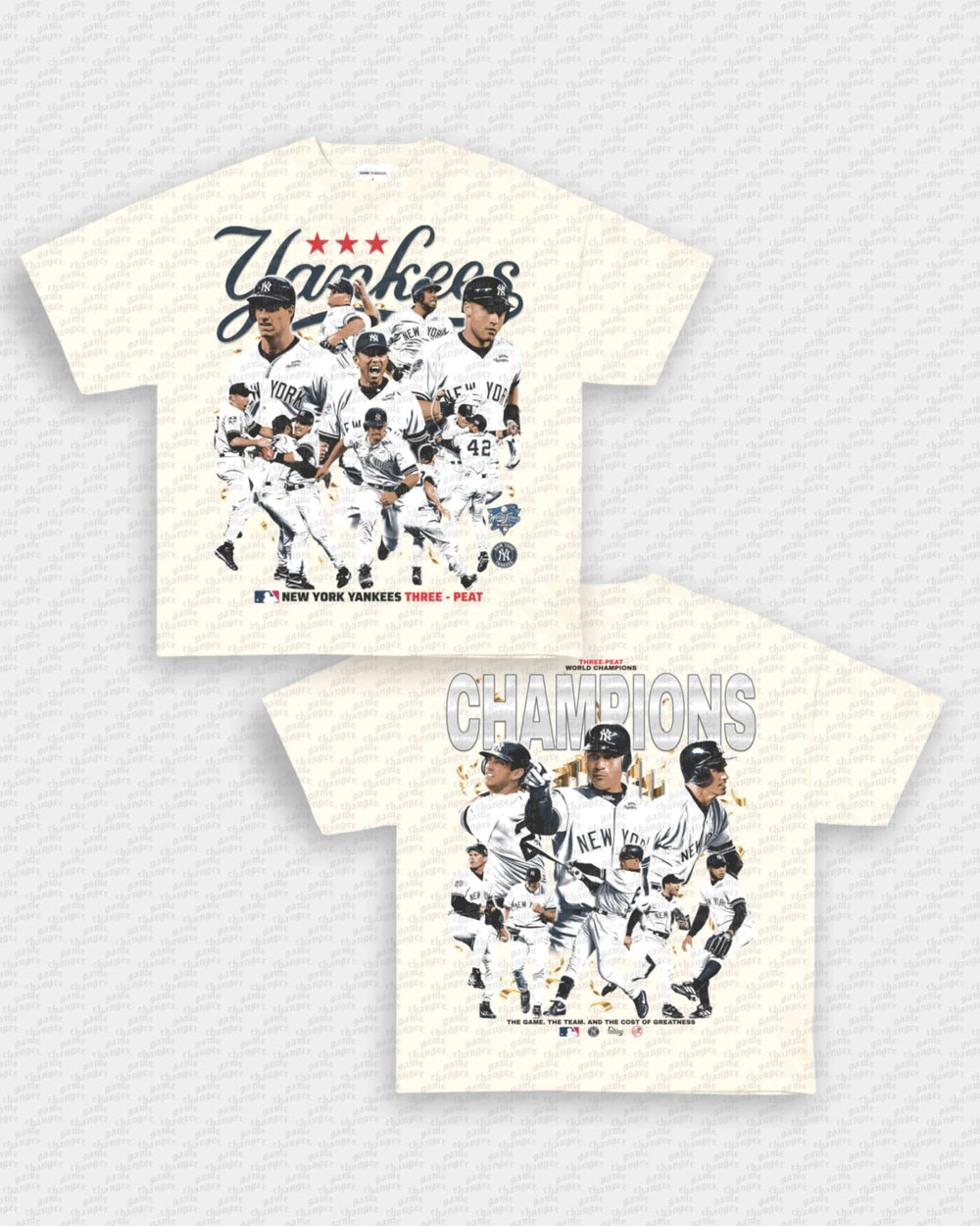 YANKEES 3-PEAT TEE - [DS] - EcoBraces®