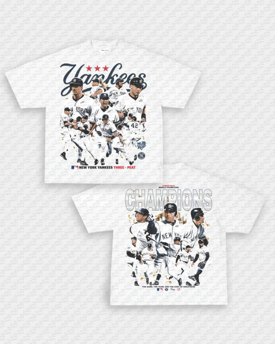 YANKEES 3-PEAT TEE - [DS] - EcoBraces®