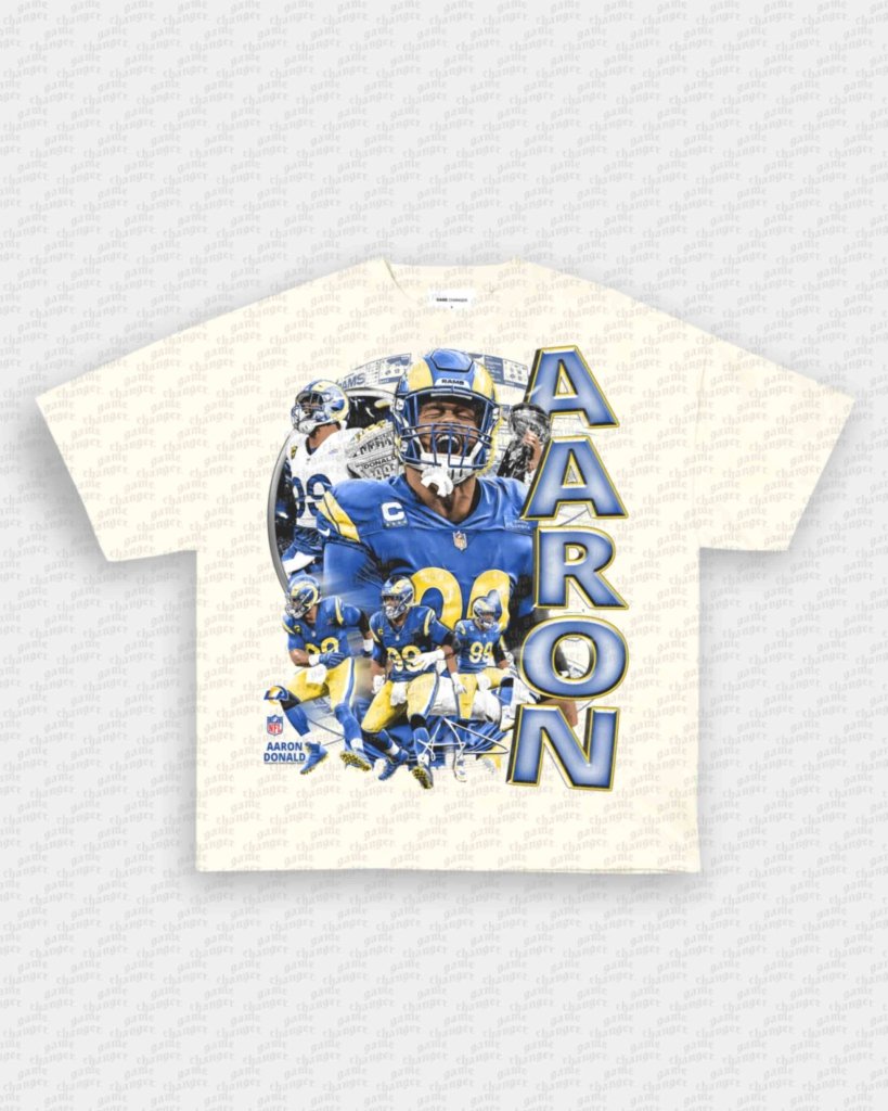 AARON DONALD V4 TEE - VIP - GAME CHANGERS - GAME CHANGERS GRAPHIC TEE