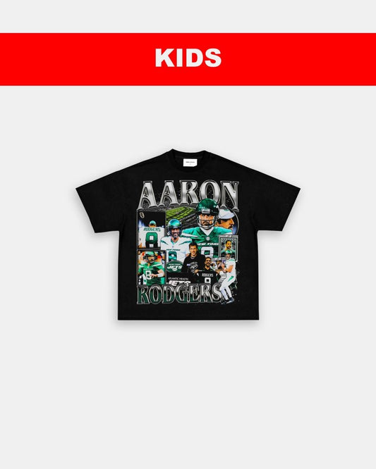 AARON RODGERS - JETS - KIDS TEE - VIP - GAME CHANGERS TEE