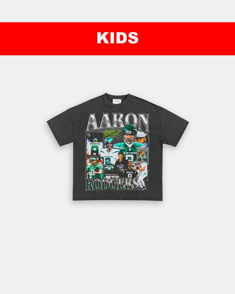 AARON RODGERS - JETS - KIDS TEE - VIP - GAME CHANGERS TEE