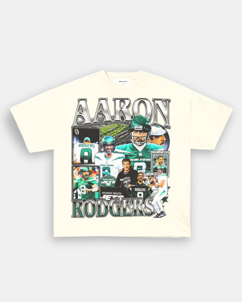 AARON RODGERS - JETS TEE - VIP - GAME CHANGERS TEE