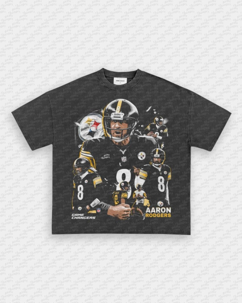 AARON RODGERS - STEELERS TEE - VIP - GAME CHANGERS - GAME CHANGERS GRAPHIC TEE
