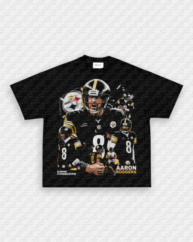 AARON RODGERS - STEELERS TEE - VIP - GAME CHANGERS - GAME CHANGERS GRAPHIC TEE