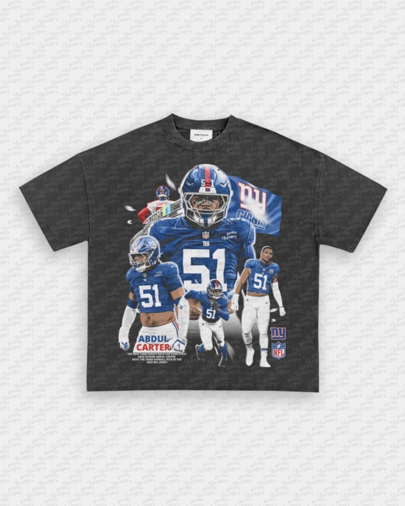ABDUL CARTER - NYG TEE - VIP - GAME CHANGERS - GAME CHANGERS GRAPHIC TEE
