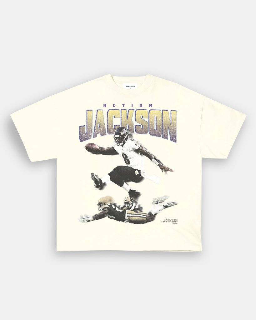 ACTION JACKSON TEE - VIP - GAME CHANGERS TEE