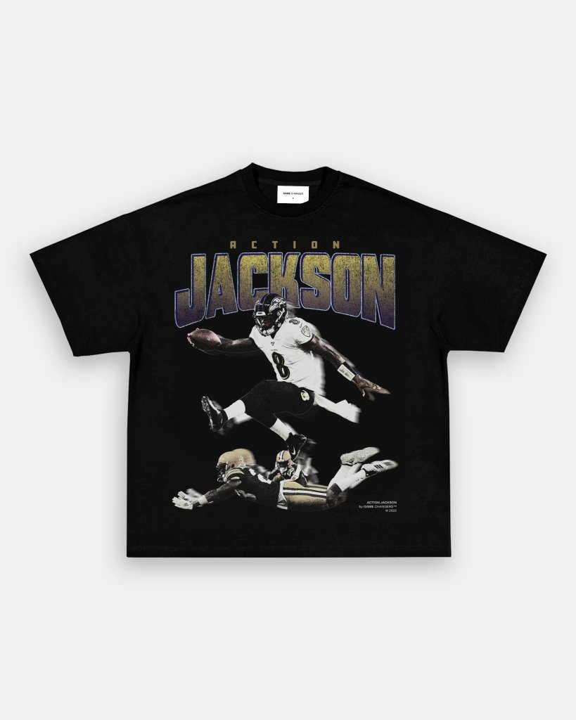 ACTION JACKSON TEE - VIP - GAME CHANGERS TEE