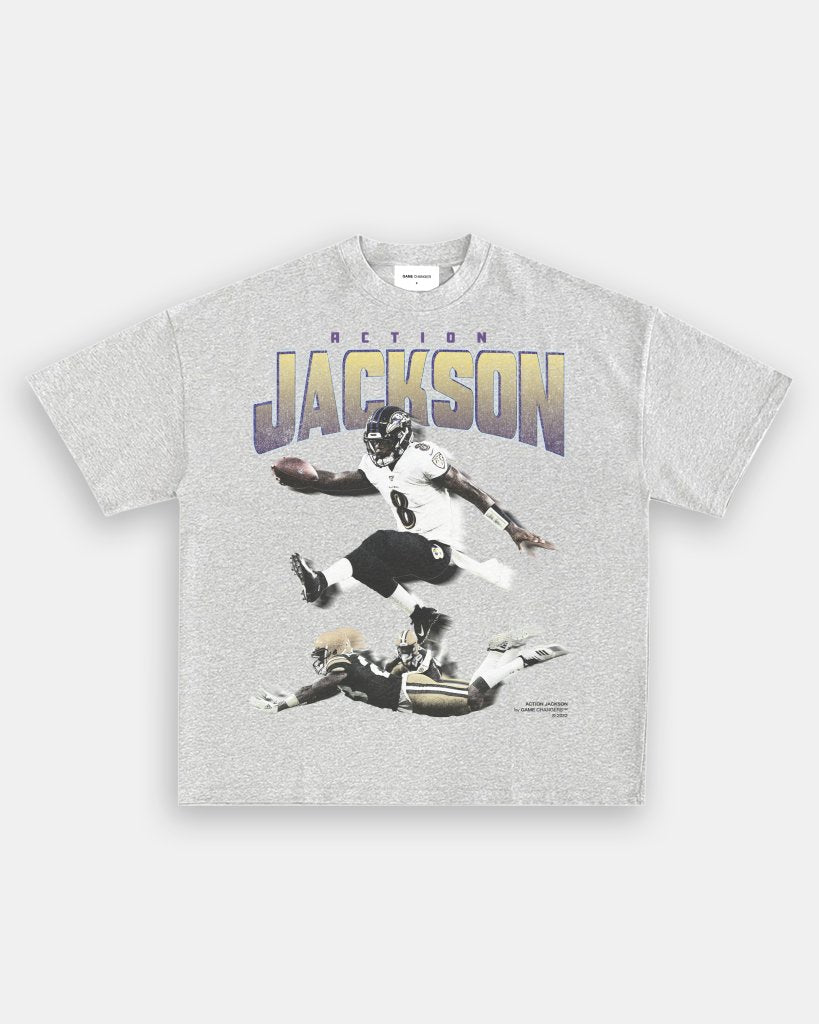 ACTION JACKSON TEE - VIP - GAME CHANGERS TEE