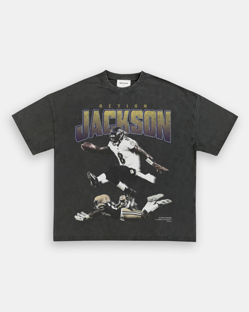 ACTION JACKSON TEE - VIP - GAME CHANGERS TEE