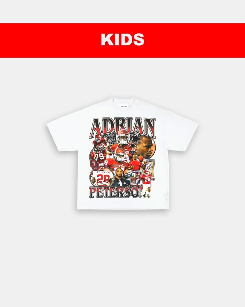 ADRIAN PETERSON - OKLAHOMA - KIDS TEE - VIP - GAME CHANGERS TEE