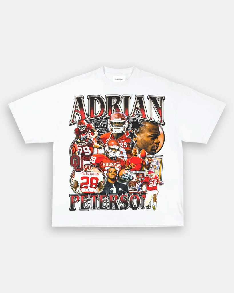 ADRIAN PETERSON - OKLAHOMA TEE - VIP - GAME CHANGERS TEE