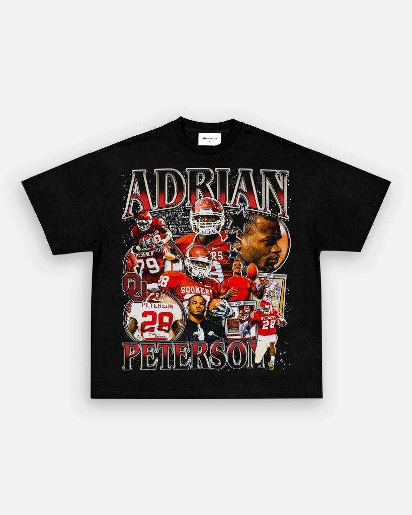 ADRIAN PETERSON - OKLAHOMA TEE - VIP - GAME CHANGERS TEE