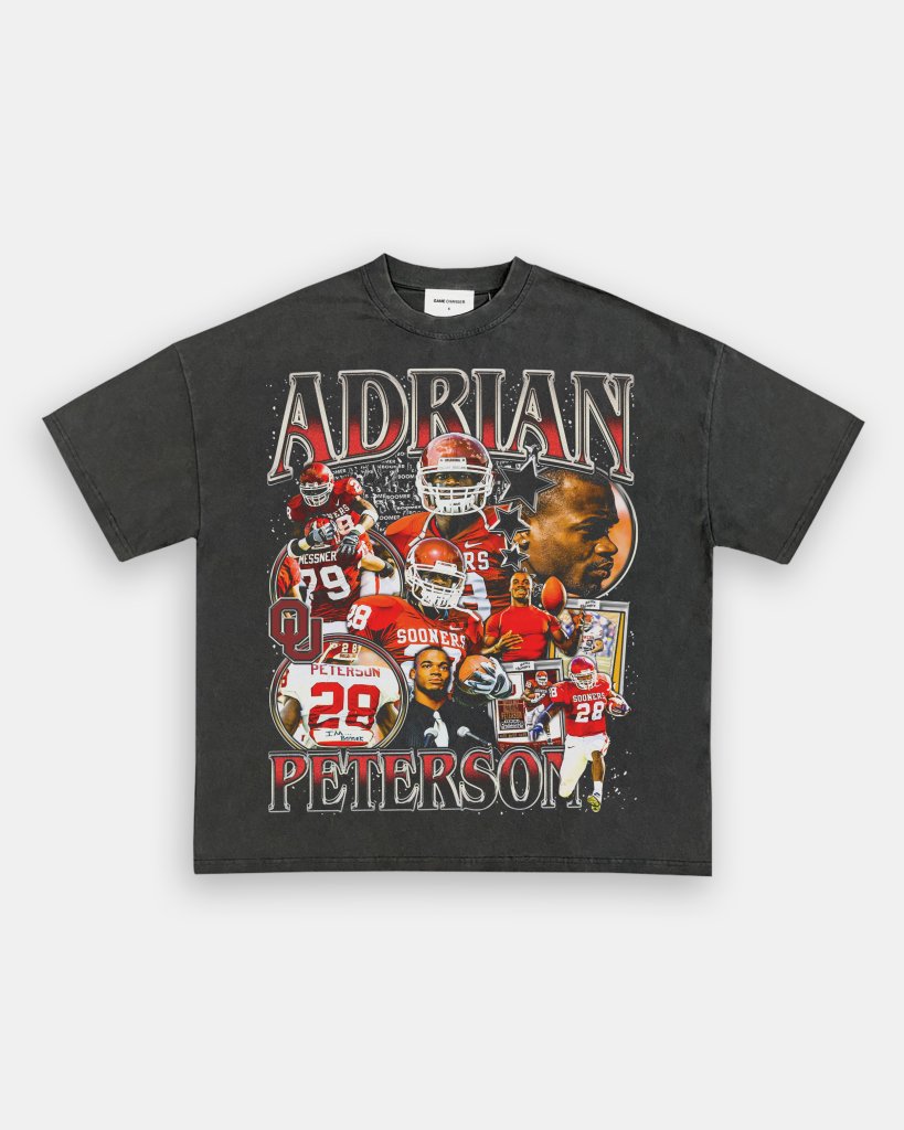 ADRIAN PETERSON - OKLAHOMA TEE - VIP - GAME CHANGERS TEE