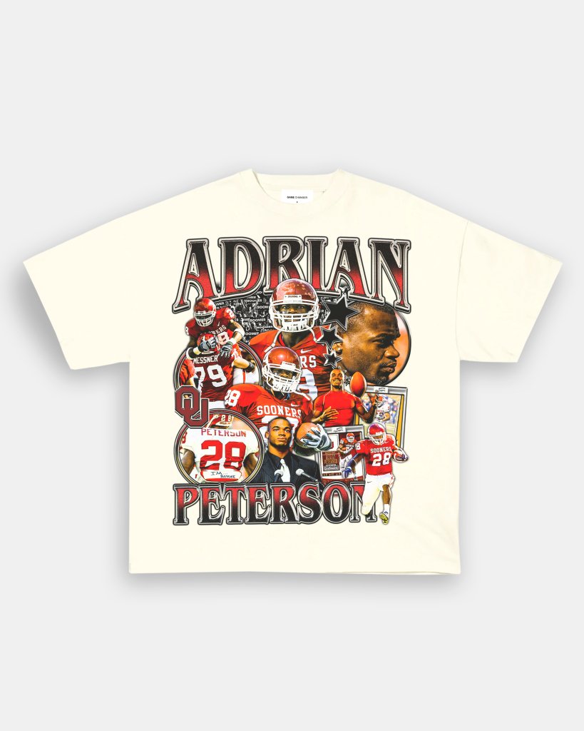 ADRIAN PETERSON - OKLAHOMA TEE - VIP - GAME CHANGERS TEE