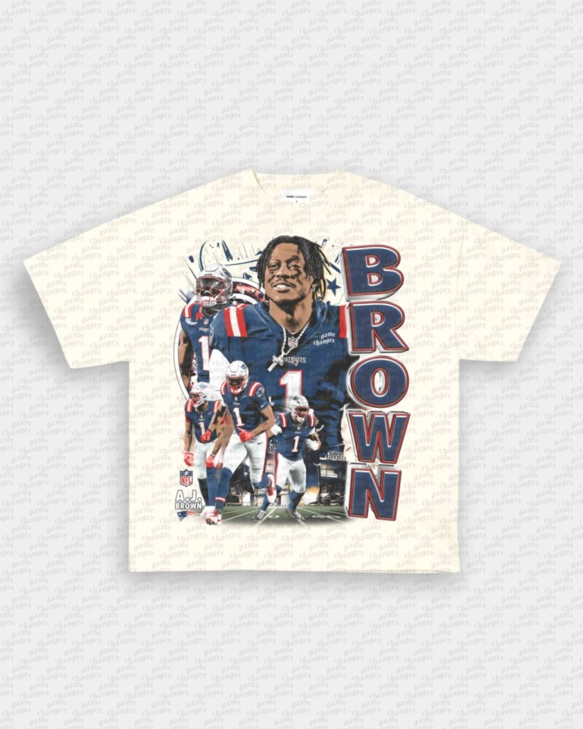 AJ BROWN - PATS TEE - VIP - GAME CHANGERS - GAME CHANGERS GRAPHIC TEE