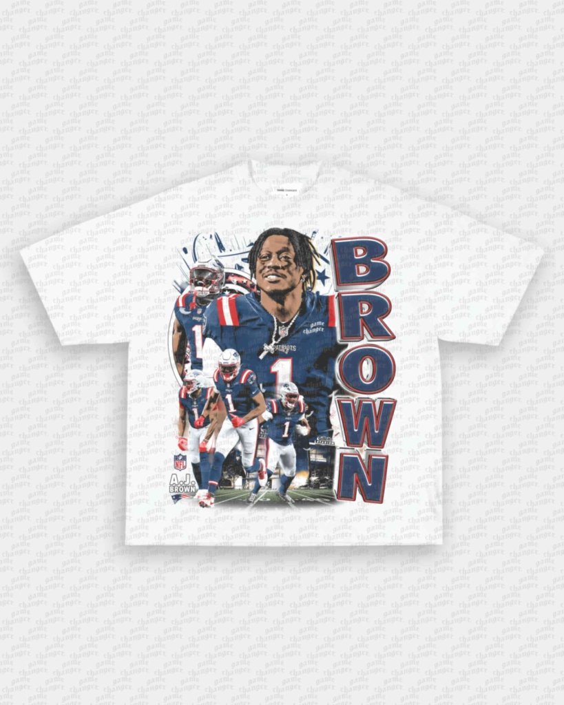 AJ BROWN - PATS TEE - VIP - GAME CHANGERS - GAME CHANGERS GRAPHIC TEE