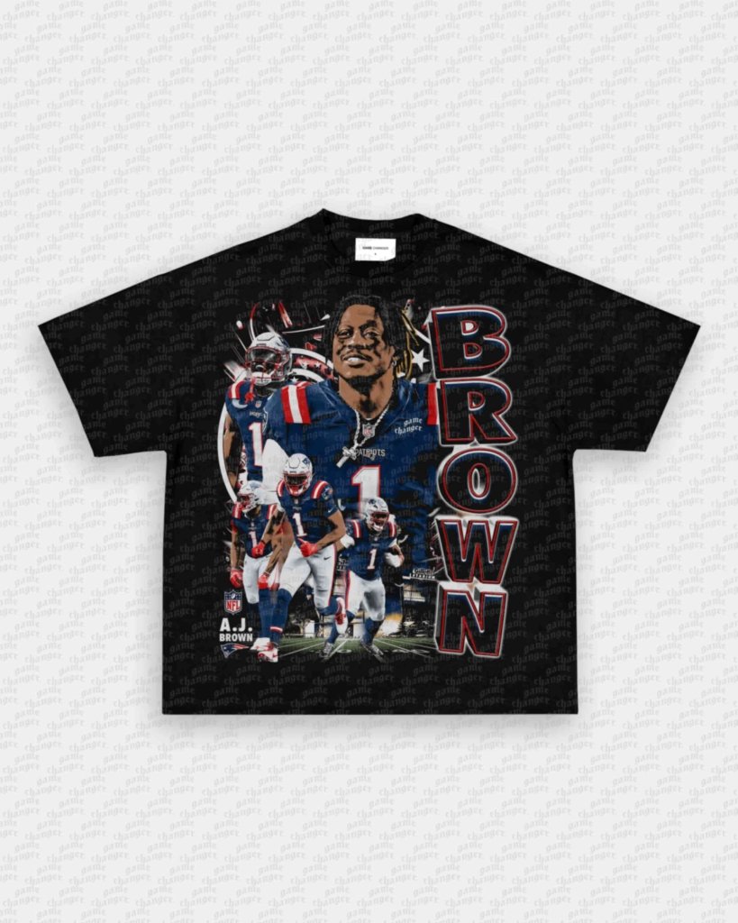 AJ BROWN - PATS TEE - VIP - GAME CHANGERS - GAME CHANGERS GRAPHIC TEE