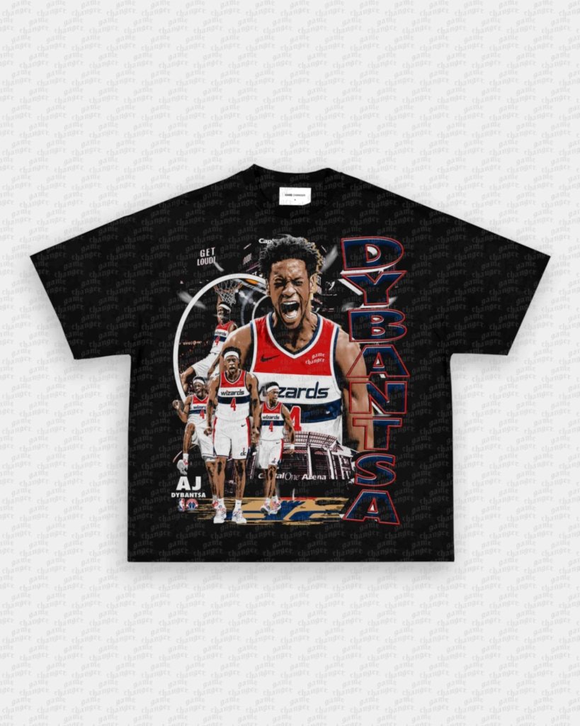 AJ DYBANTSA - WIZARDS TEE - VIP - GAME CHANGERS - GAME CHANGERS GRAPHIC TEE