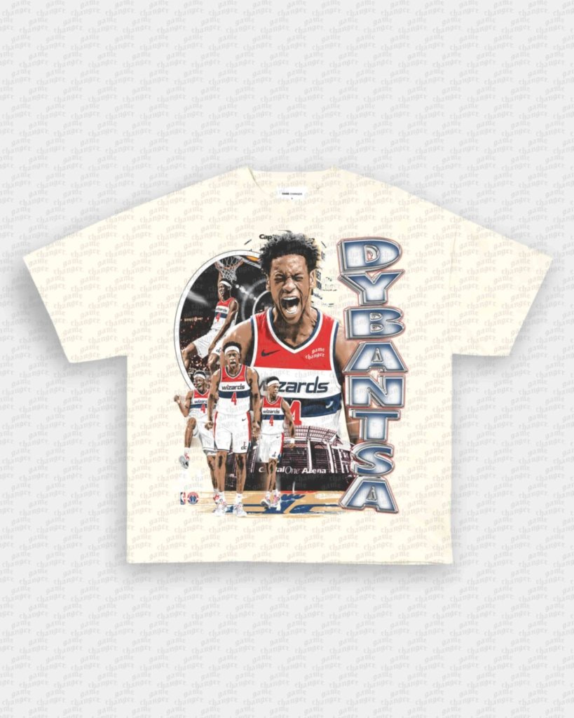 AJ DYBANTSA - WIZARDS TEE - VIP - GAME CHANGERS - GAME CHANGERS GRAPHIC TEE
