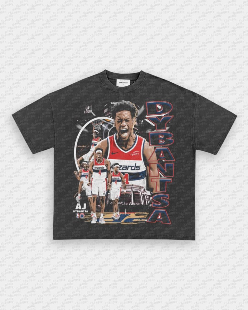 AJ DYBANTSA - WIZARDS TEE - VIP - GAME CHANGERS - GAME CHANGERS GRAPHIC TEE