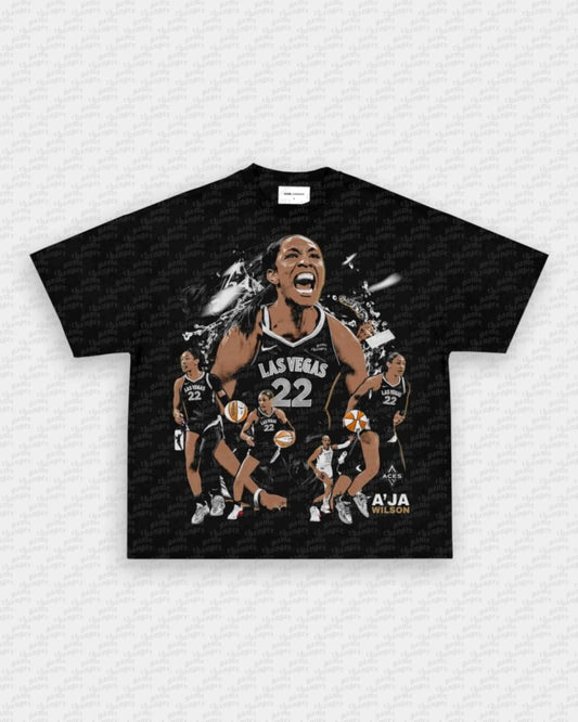 A'JA WILSON V2 TEE - VIP - GAME CHANGERS - GAME CHANGERS GRAPHIC TEE