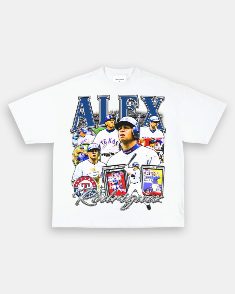 ALEX RODRIGUEZ - RANGERS TEE - VIP - GAME CHANGERS TEE