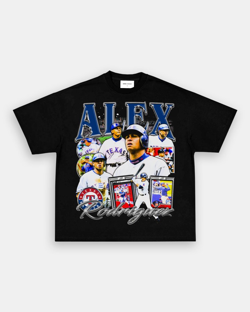 ALEX RODRIGUEZ - RANGERS TEE - VIP - GAME CHANGERS TEE
