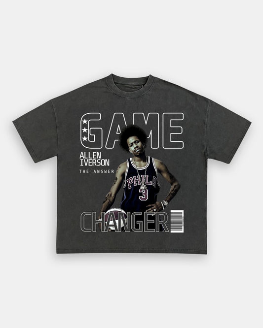 ALLEN IVERSON VINTAGE TEE - [075] - VIP - GAME CHANGERS TEE