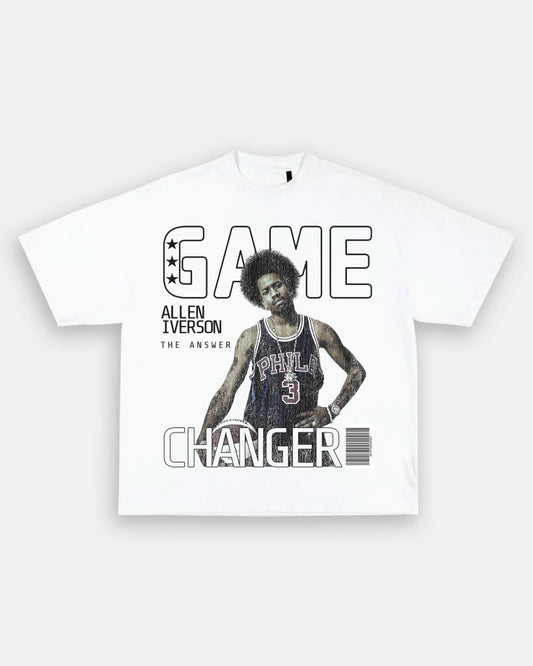 ALLEN IVERSON VINTAGE TEE - [075] - VIP - GAME CHANGERS TEE