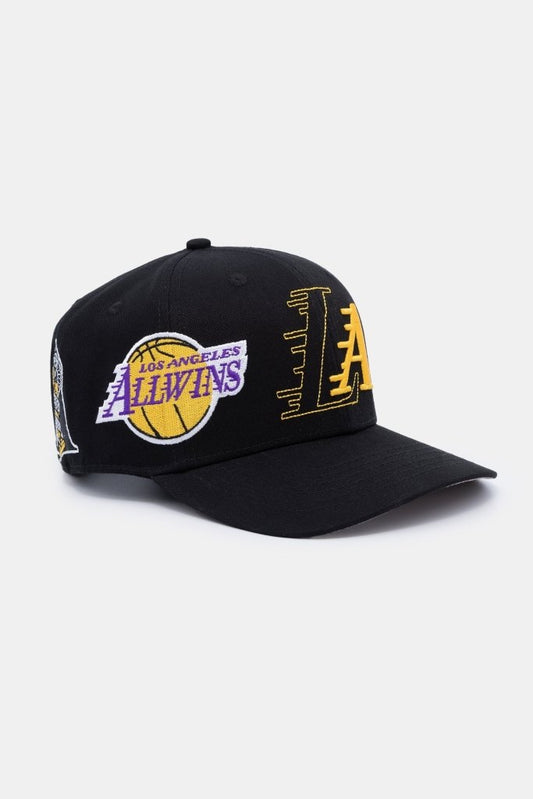 ALLWINS - LAKERS LA HAT (BLACK) - VIP - GAME CHANGERS TEE