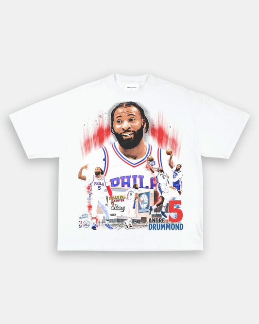 ANDRE DRUMMOND - SIXERS TEE - VIP - GAME CHANGERS TEE