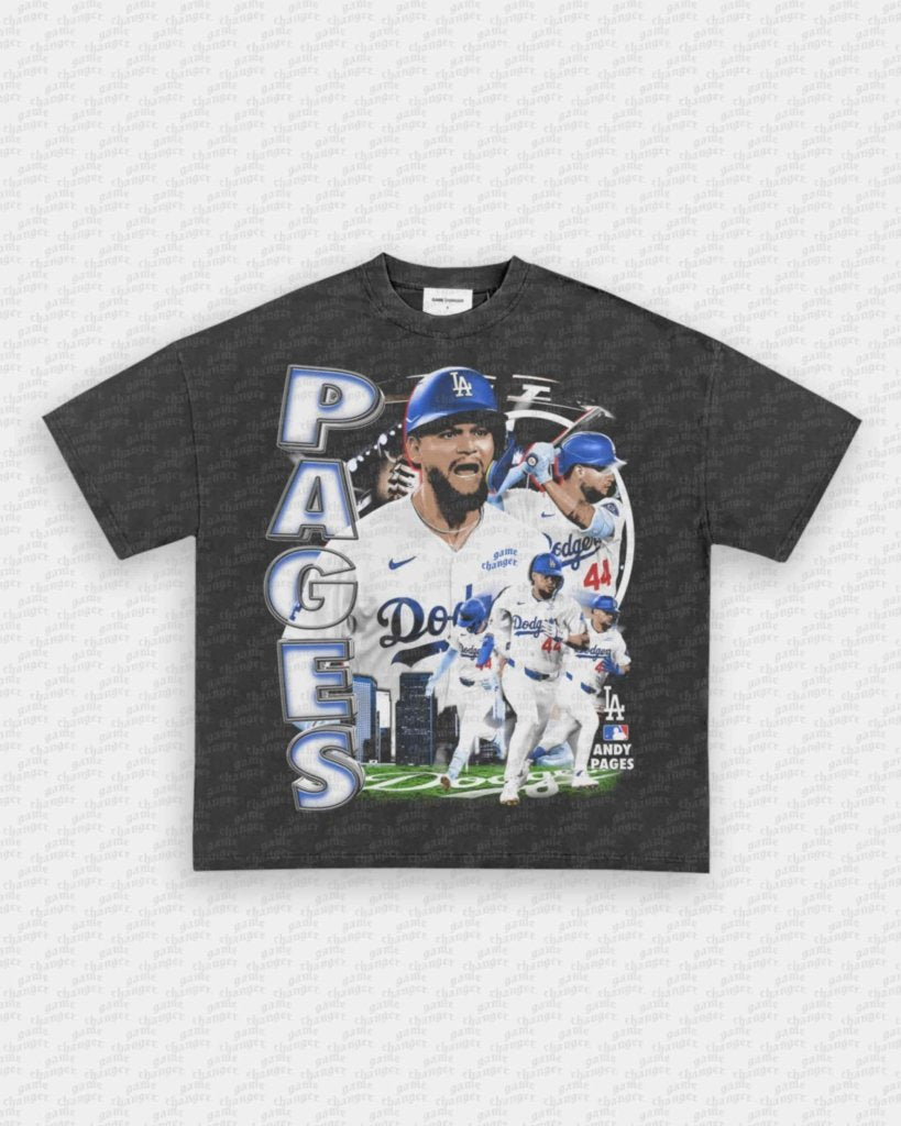 ANDY PAGES TEE - VIP - GAME CHANGERS - GAME CHANGERS GRAPHIC TEE