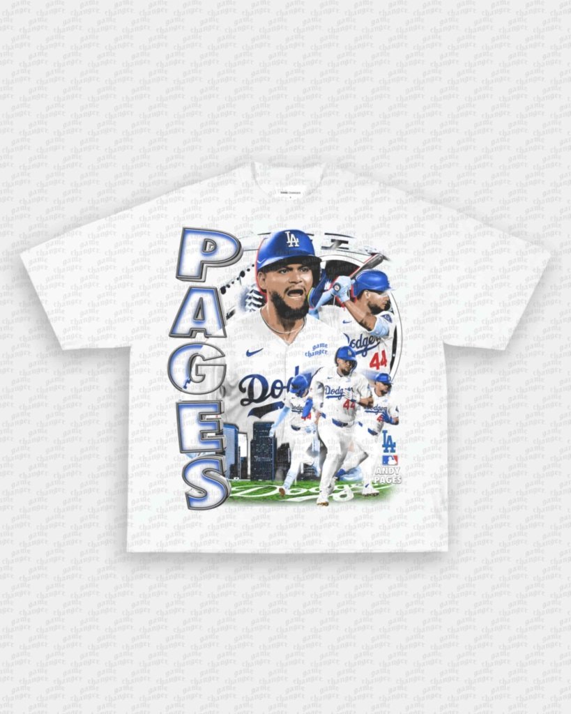 ANDY PAGES TEE - VIP - GAME CHANGERS - GAME CHANGERS GRAPHIC TEE