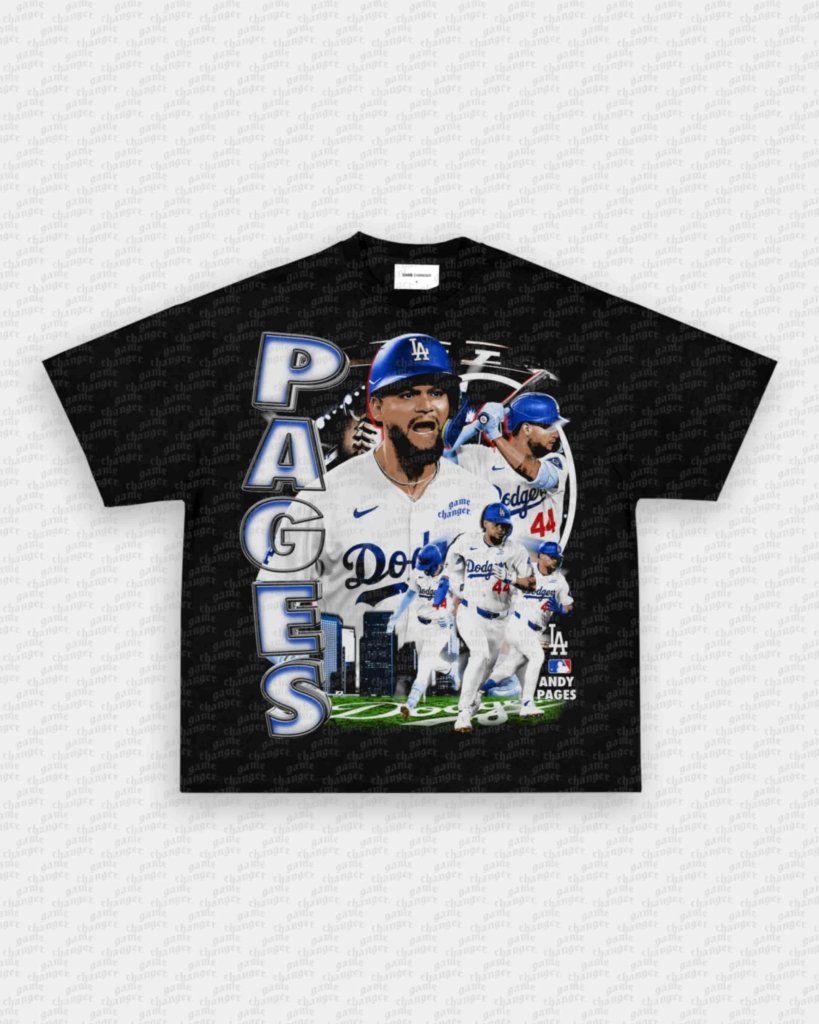 ANDY PAGES TEE - VIP - GAME CHANGERS - GAME CHANGERS GRAPHIC TEE