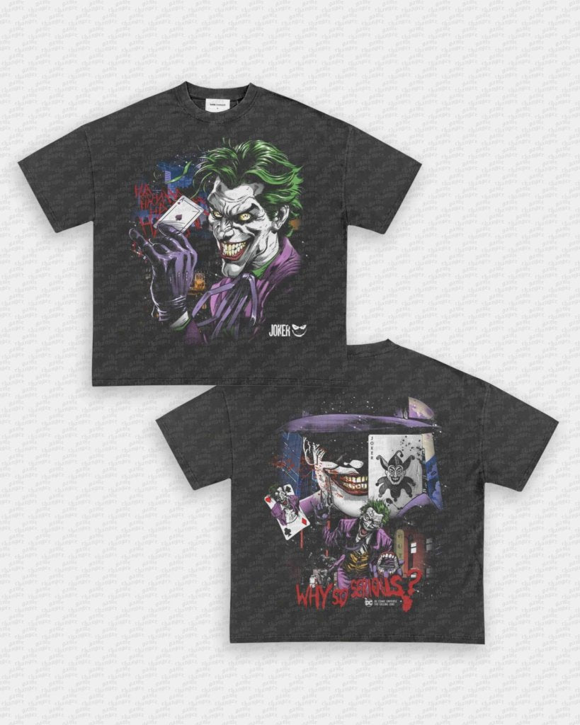 ANIMATED JOKER V3 TEE - [DS] - VIP - GAME CHANGERS - GAME CHANGERS GRAPHIC TEE